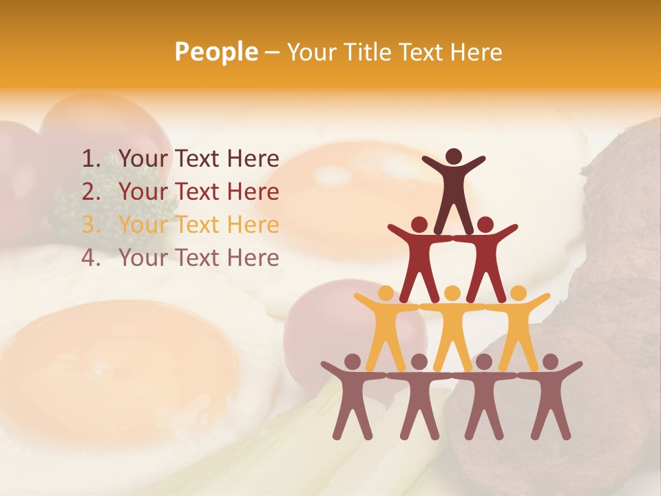 Daily Nutritious Yellow PowerPoint Template