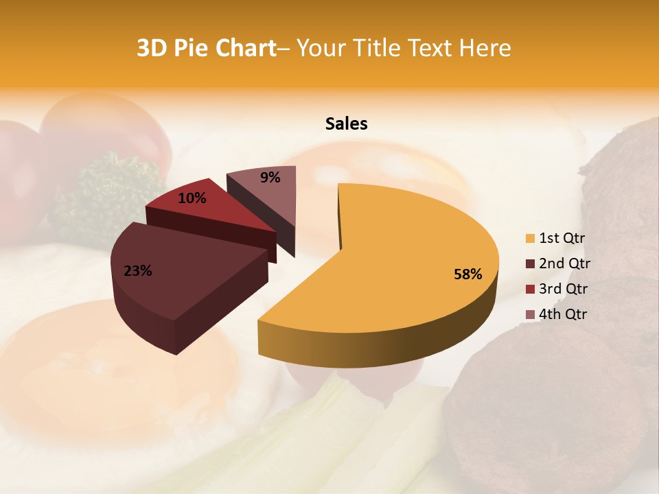 Daily Nutritious Yellow PowerPoint Template