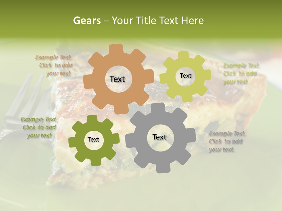 Herb Fried Snack PowerPoint Template