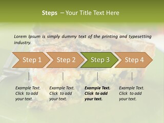 Herb Fried Snack PowerPoint Template