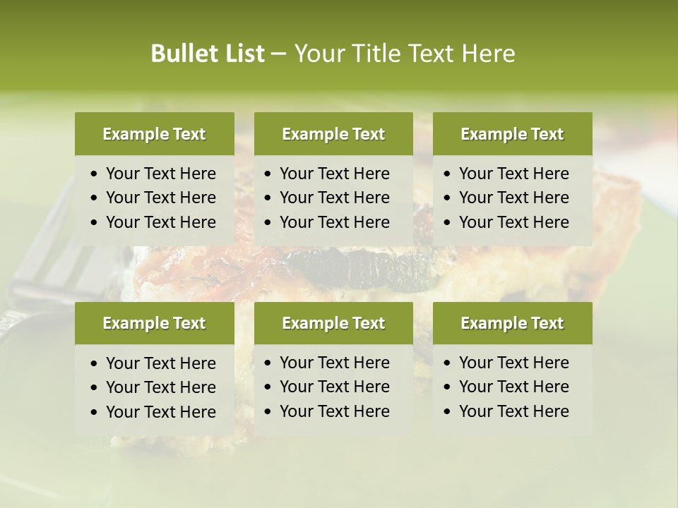 Herb Fried Snack PowerPoint Template