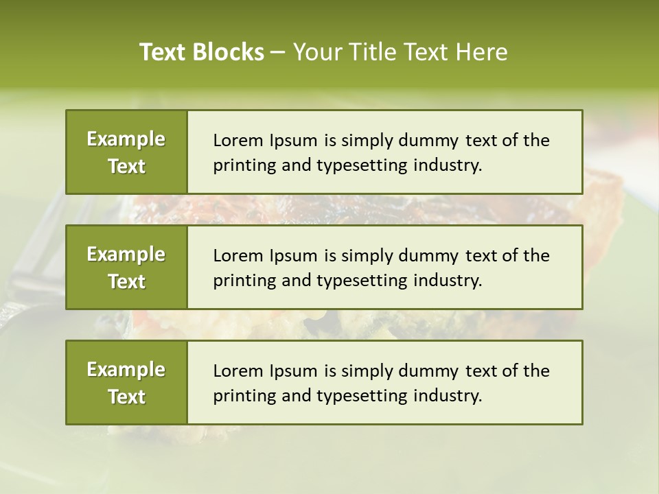Herb Fried Snack PowerPoint Template