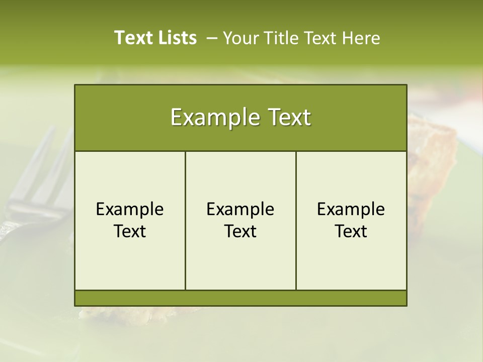 Herb Fried Snack PowerPoint Template