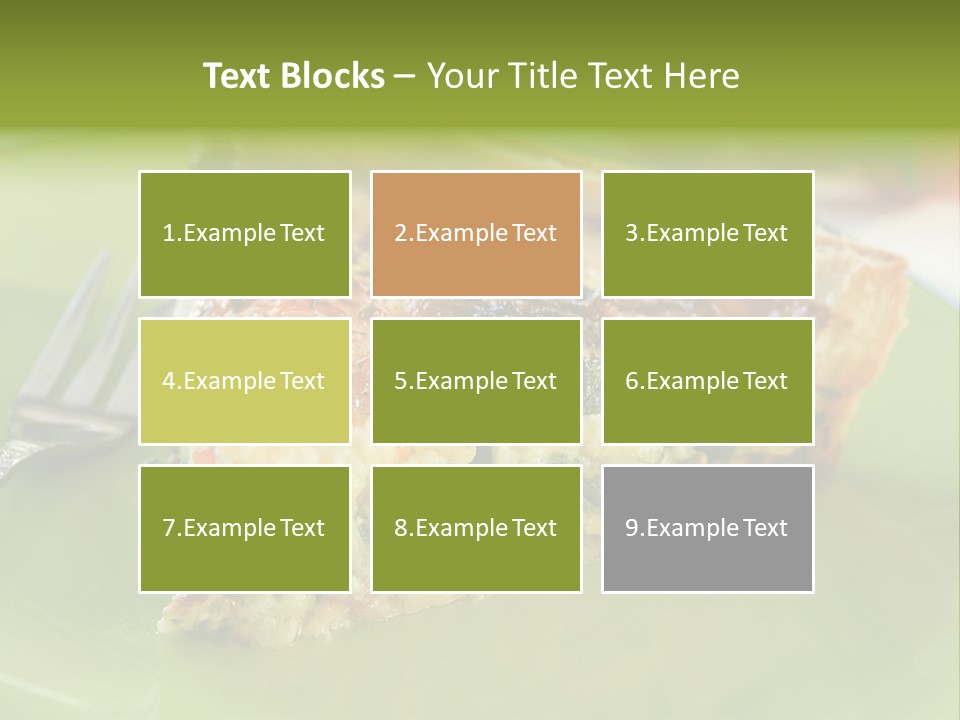 Herb Fried Snack PowerPoint Template