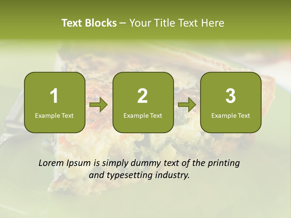 Herb Fried Snack PowerPoint Template