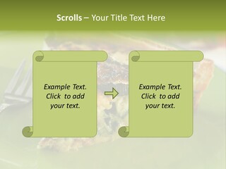 Herb Fried Snack PowerPoint Template