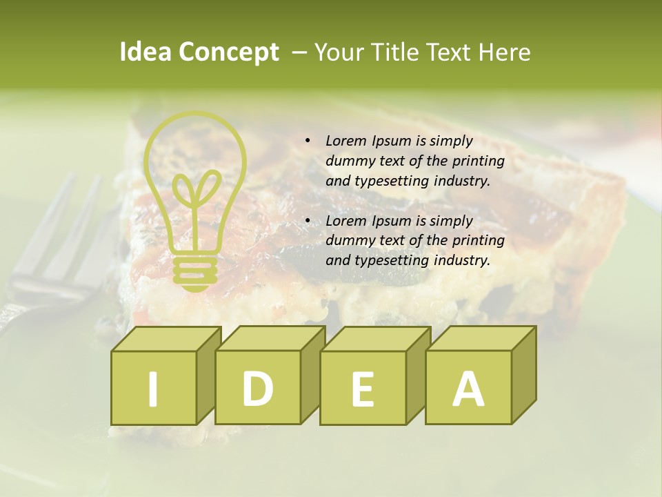 Herb Fried Snack PowerPoint Template