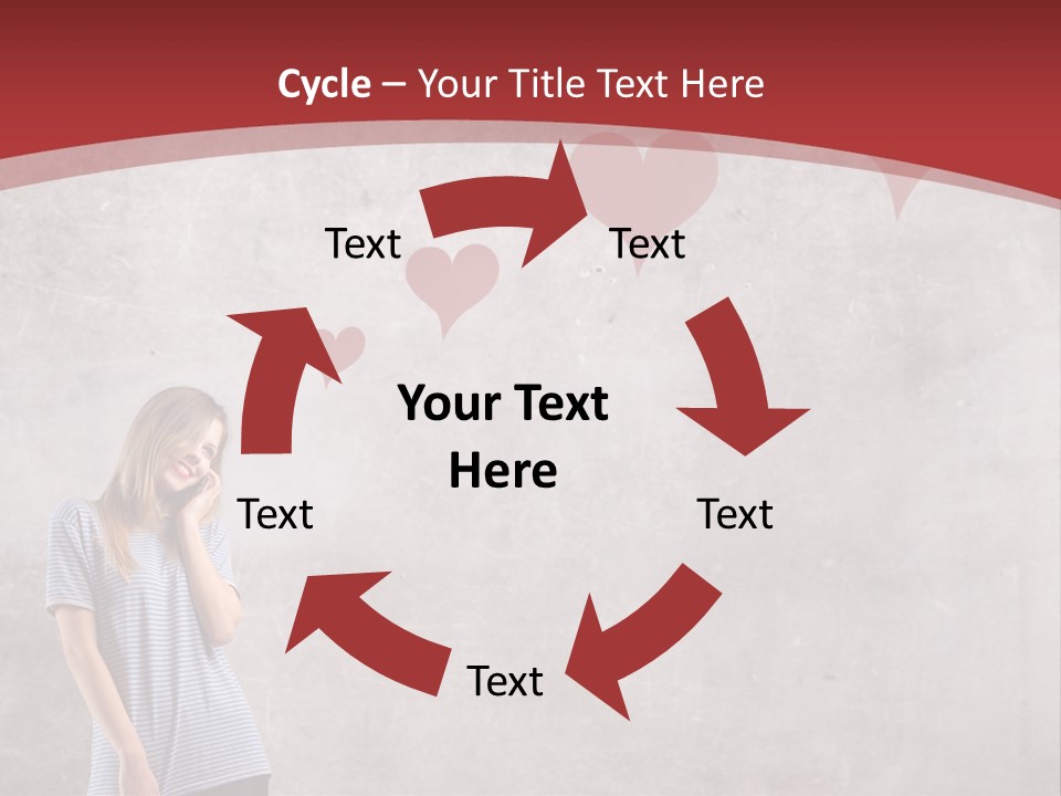Beauty Fun Mobile PowerPoint Template