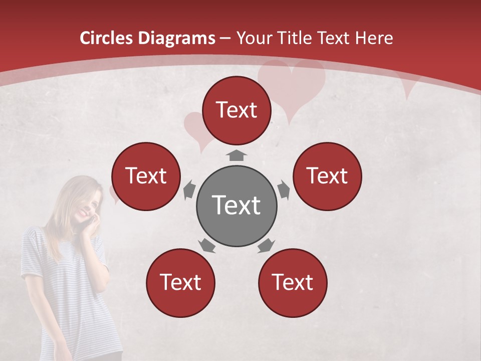 Beauty Fun Mobile PowerPoint Template