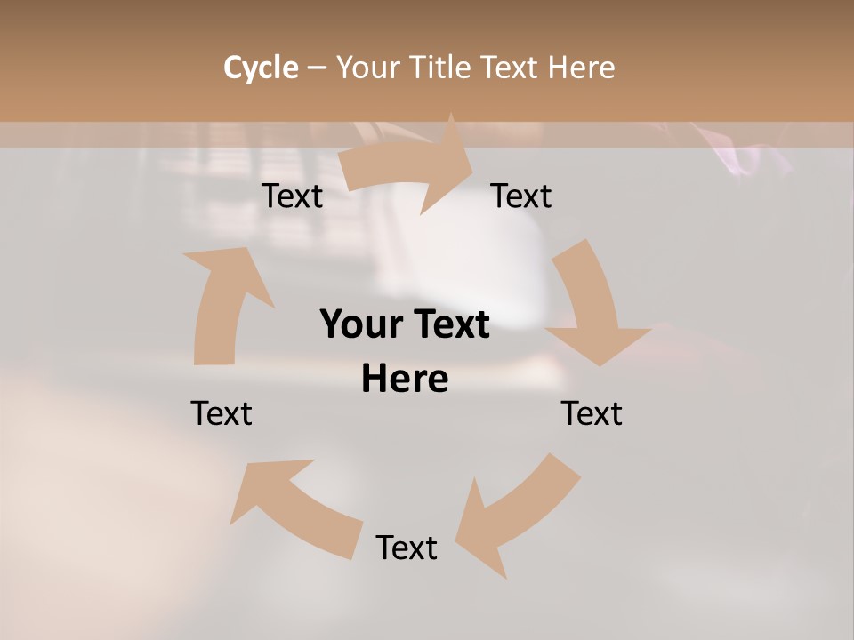 Young Monitor Kid PowerPoint Template