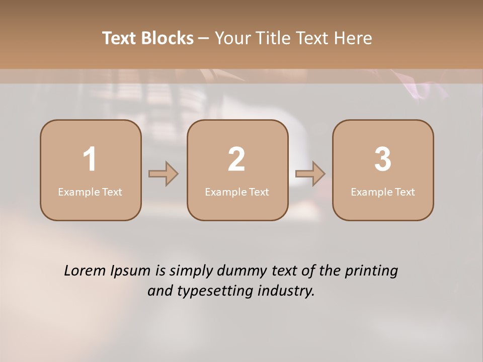 Young Monitor Kid PowerPoint Template