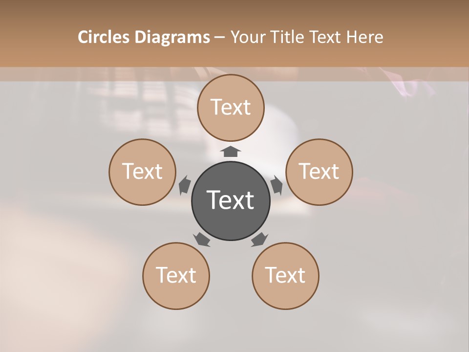 Young Monitor Kid PowerPoint Template