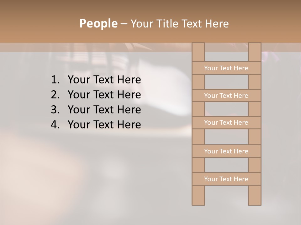 Young Monitor Kid PowerPoint Template