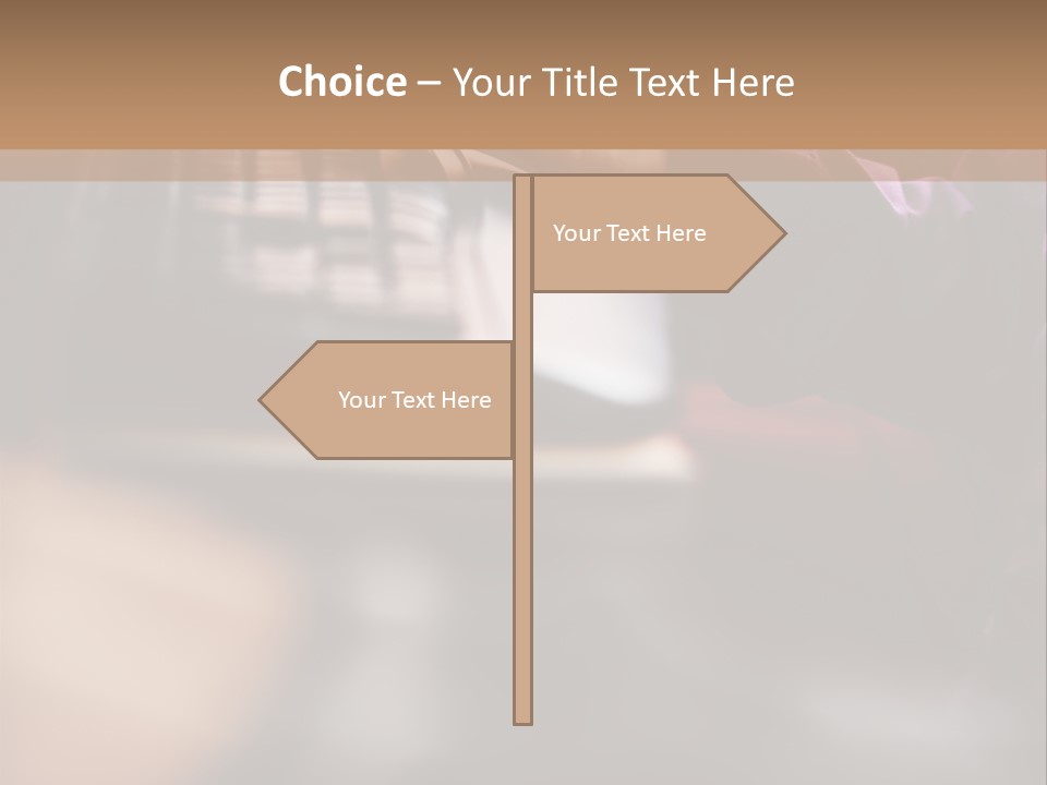 Young Monitor Kid PowerPoint Template