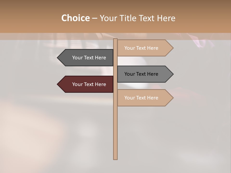 Young Monitor Kid PowerPoint Template