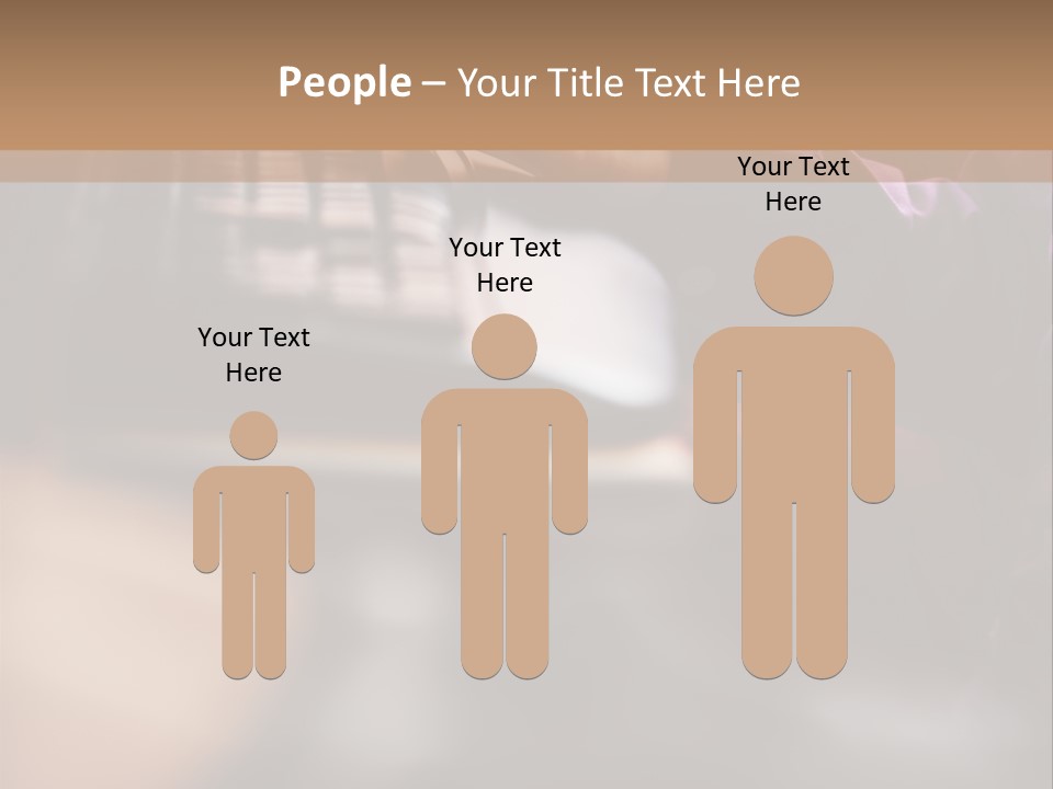 Young Monitor Kid PowerPoint Template