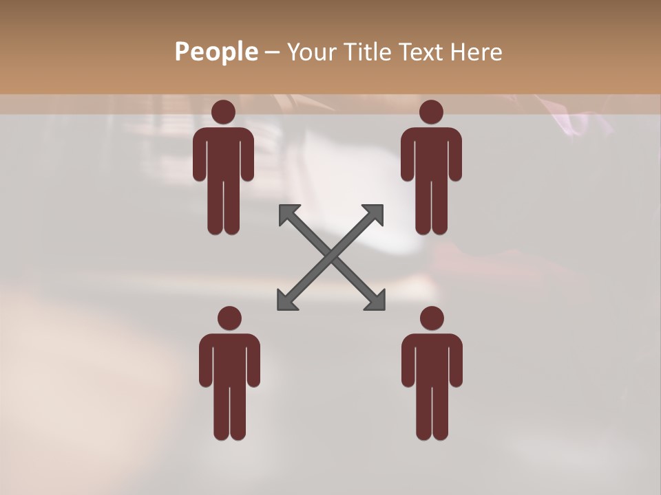 Young Monitor Kid PowerPoint Template