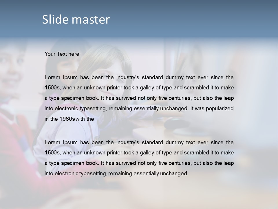 Male Internet Information PowerPoint Template