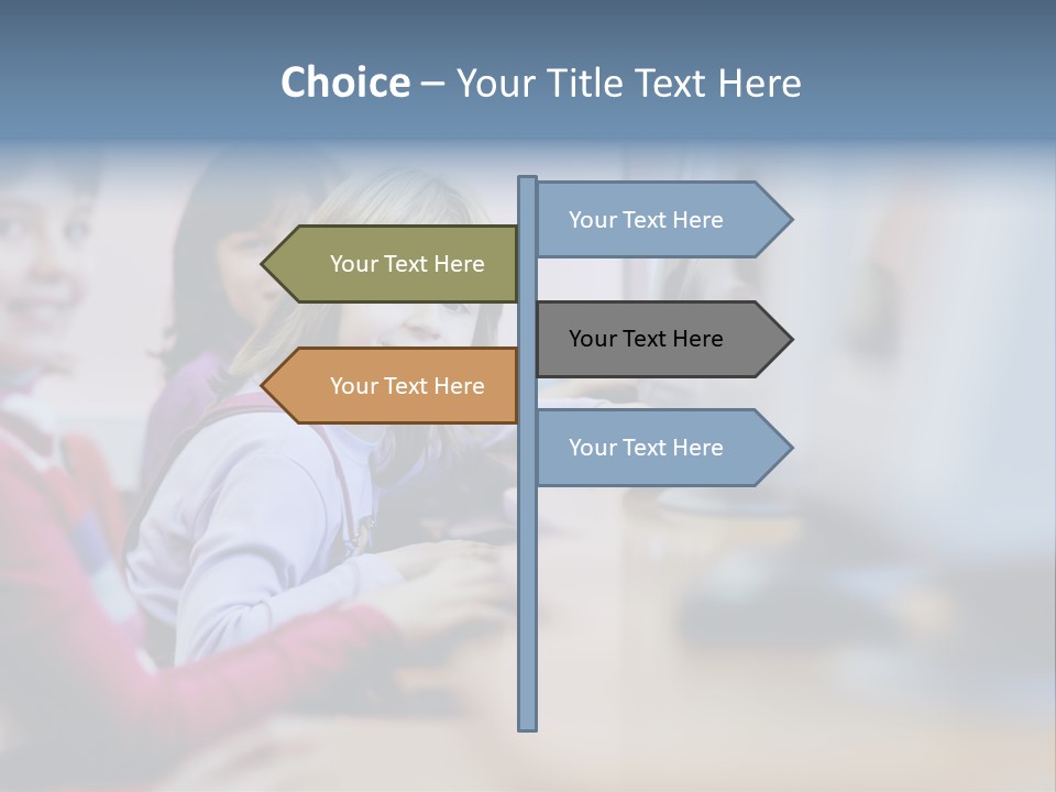 Male Internet Information PowerPoint Template