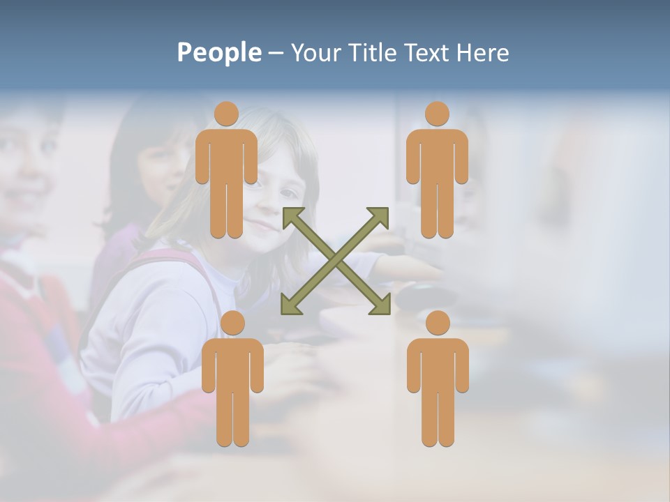 Male Internet Information PowerPoint Template