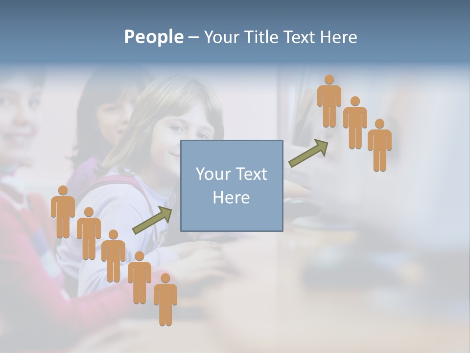 Male Internet Information PowerPoint Template