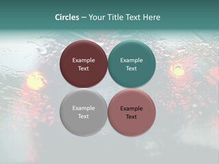 Overcast Land Drive PowerPoint Template