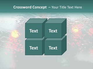 Overcast Land Drive PowerPoint Template