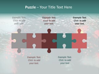 Overcast Land Drive PowerPoint Template