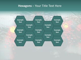 Overcast Land Drive PowerPoint Template