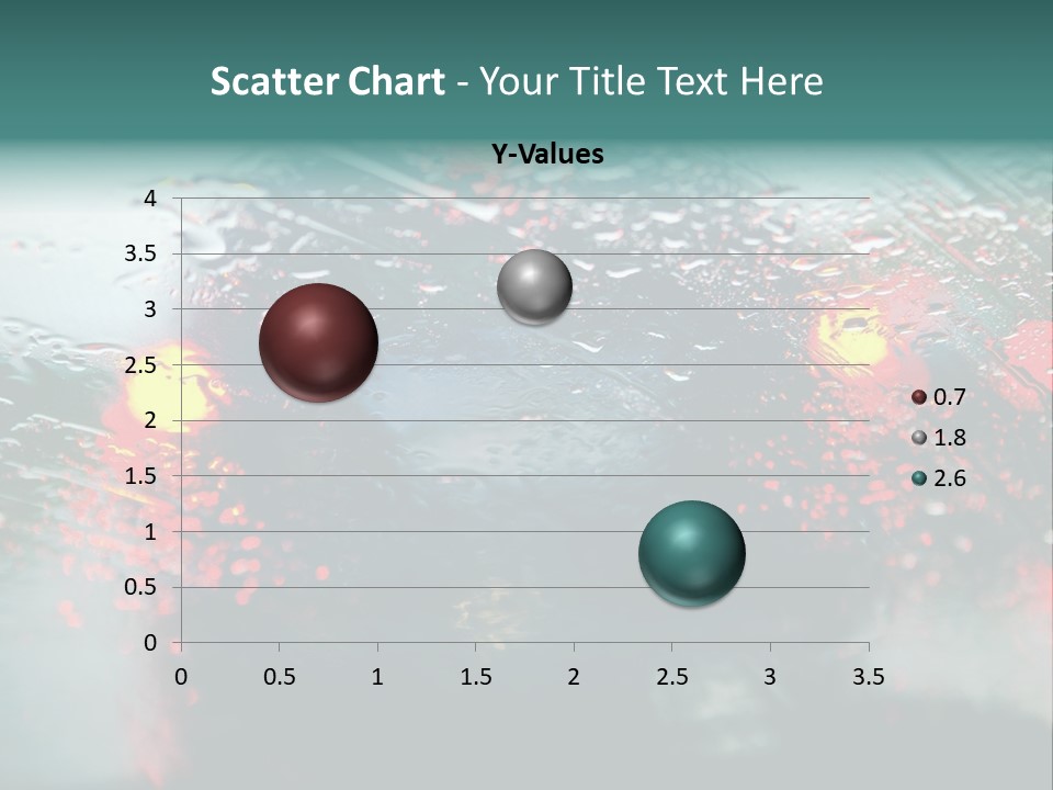 Overcast Land Drive PowerPoint Template