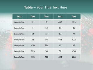 Overcast Land Drive PowerPoint Template
