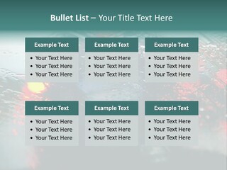 Overcast Land Drive PowerPoint Template
