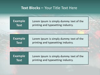 Overcast Land Drive PowerPoint Template