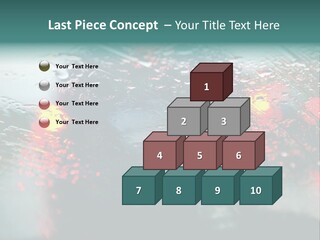 Overcast Land Drive PowerPoint Template