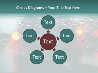 Overcast Land Drive PowerPoint Template