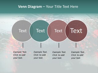 Overcast Land Drive PowerPoint Template