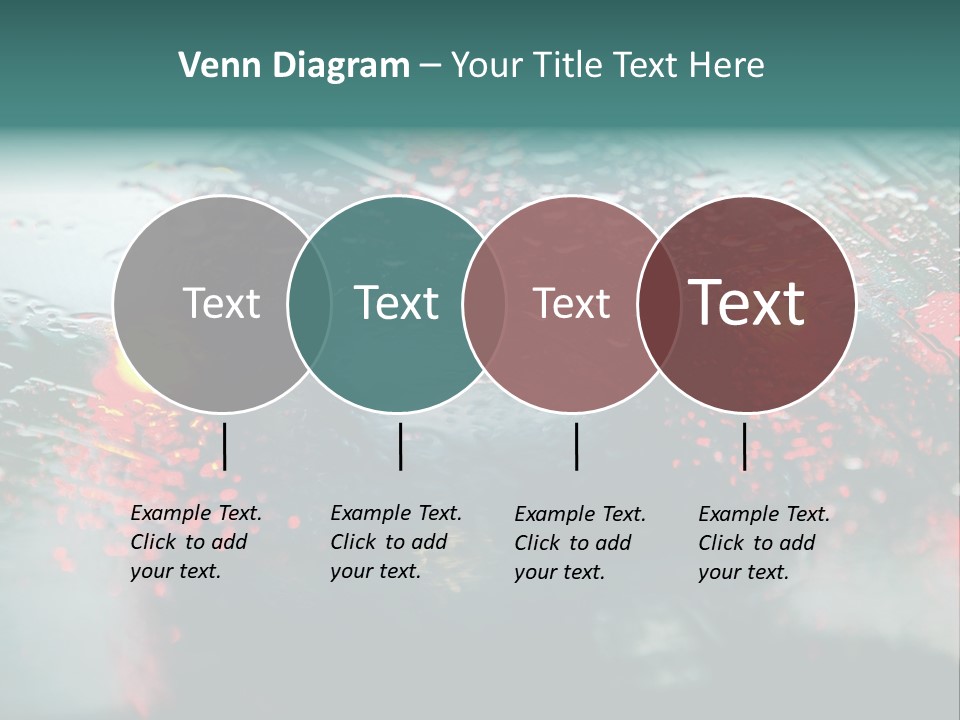Overcast Land Drive PowerPoint Template