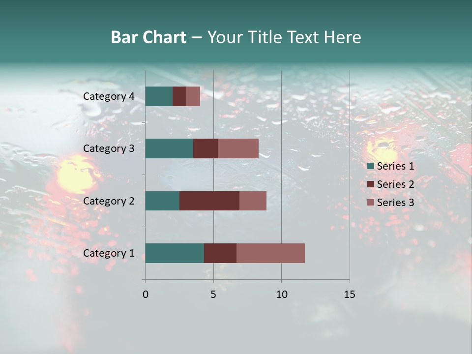 Overcast Land Drive PowerPoint Template