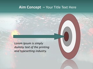 Overcast Land Drive PowerPoint Template