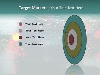 Overcast Land Drive PowerPoint Template