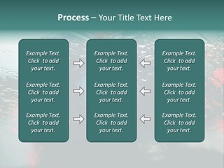 Overcast Land Drive PowerPoint Template