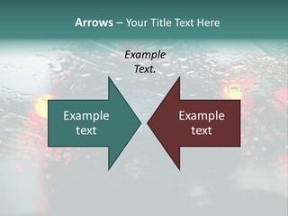 Overcast Land Drive PowerPoint Template