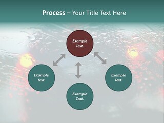 Overcast Land Drive PowerPoint Template