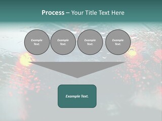Overcast Land Drive PowerPoint Template