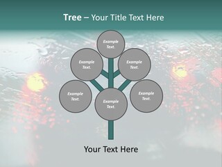 Overcast Land Drive PowerPoint Template