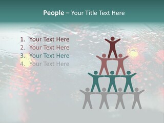 Overcast Land Drive PowerPoint Template