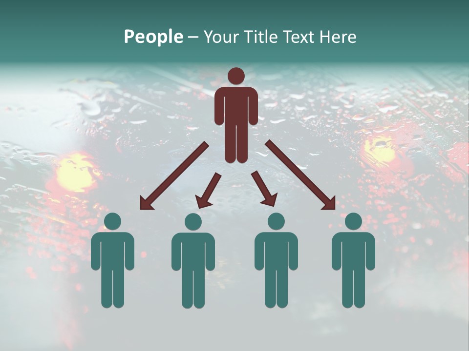 Overcast Land Drive PowerPoint Template