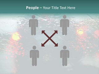 Overcast Land Drive PowerPoint Template