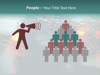Overcast Land Drive PowerPoint Template