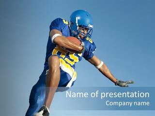 Blue Aggressive  PowerPoint Template